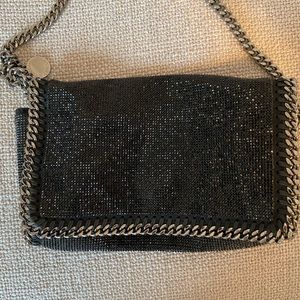 Stella McCartney Falabella Crystal Cross Body Clutch Bag
